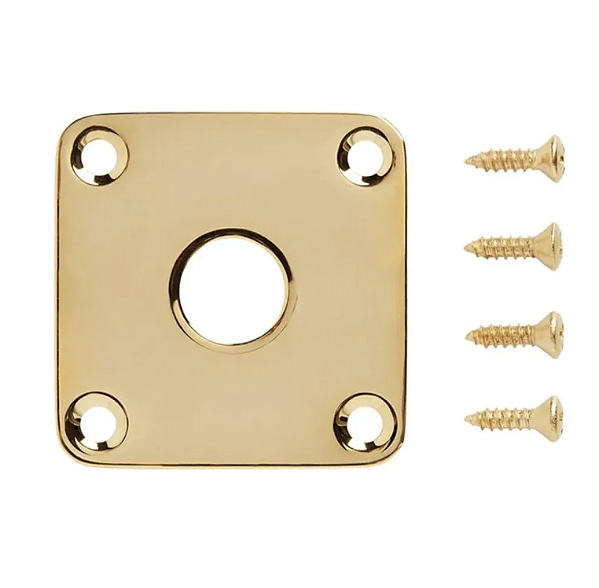 Placa P Jack Gibson Prjp 020 - Dourada