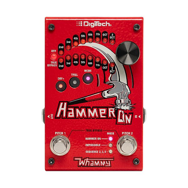 Pedal De Efeito Digitech Hammeron-v-04 (Com Fonte)