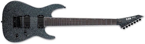 GUITARRA ESP LTD M-1007B - GRANITE SPARKLE - Baritono - EVERTUNE - FISHMAN - 7 CORDAS