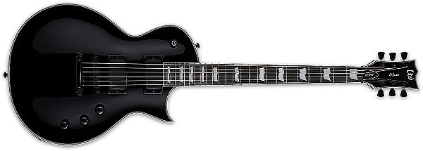 GUITARRA ESP LTD EC-1000S - BLACK - COM CASE - FISHMAN