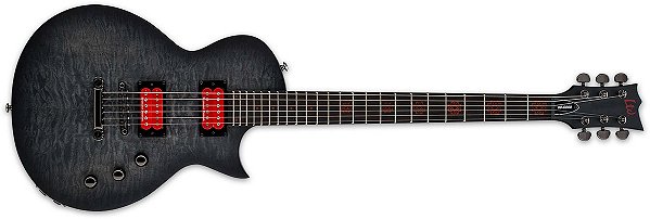 GUITARRA ESP LTD BEN BURNLEY - SEE THRU BLACK SUNBURST SATIN
