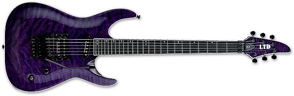 GUITARRA ESP LTD ANDY LaROCQUE - SEE THRU PURPLE