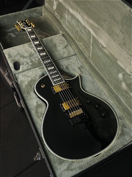 GUITARRA ESP E-II ECLIPSE FT EVERTUNE BLACK
