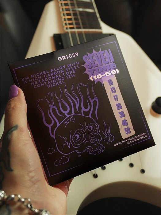 Encordoamento Crunch Seven Tone 10-59 - 7 Cordas