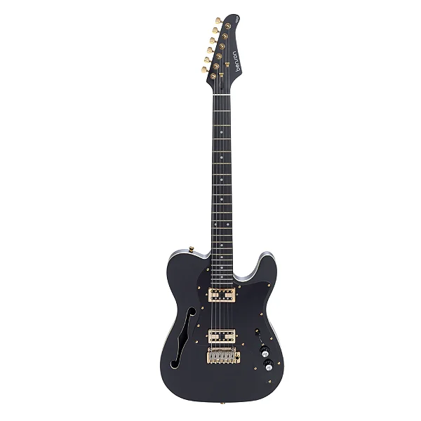 Guitarra Benson Brave One TL Thinline HH – Satin Black
