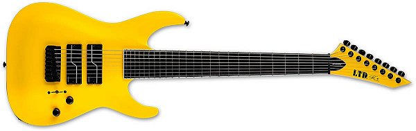 Guitarra Esp Ltd Stephen Carpenter Sc-608 Baritone - Yellow