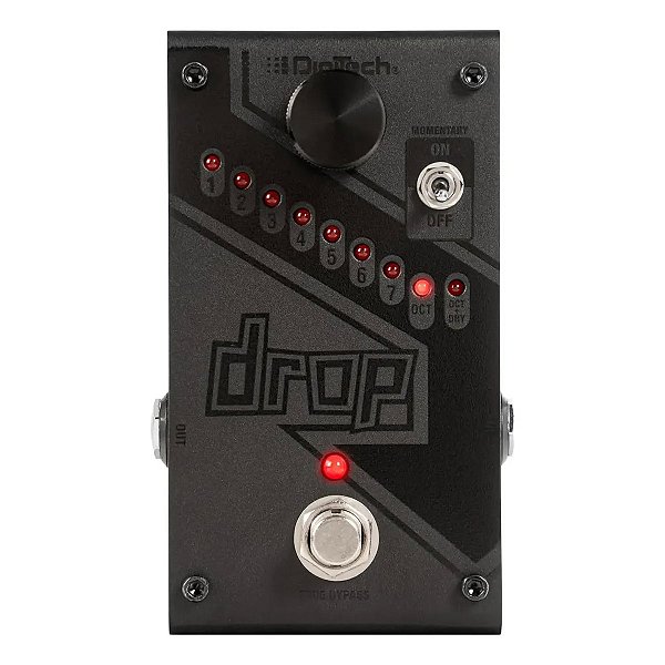 Pedal De Efeito Para Guitarra Digitech Drop BK -v-01 (Com Fonte)