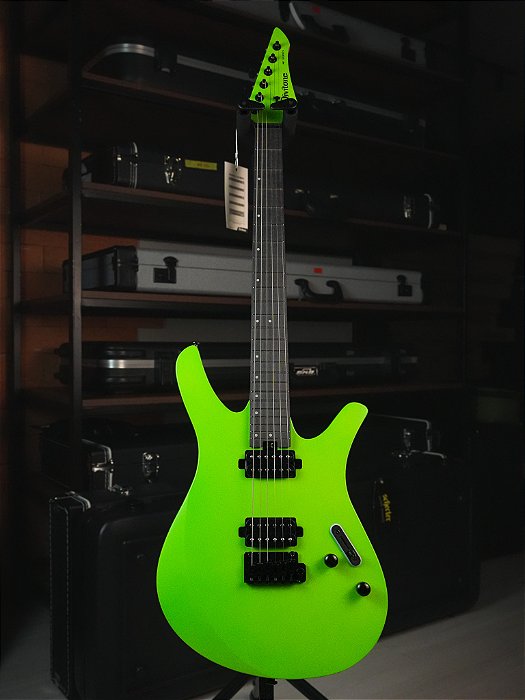 Guitarra Divitone Dsg-10 Neon Green w/bag