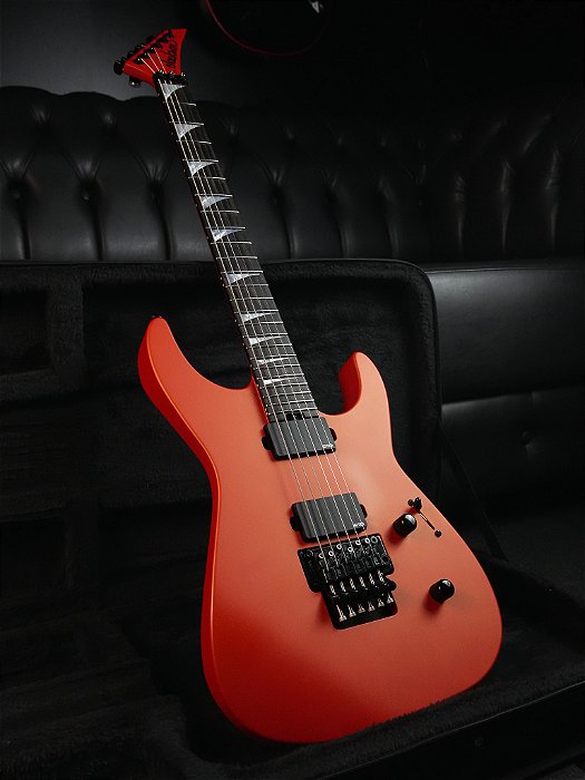 Guitarra Jackson American Series Soloist™ SL2MG Satin Lambo Orange (Semi-nova)
