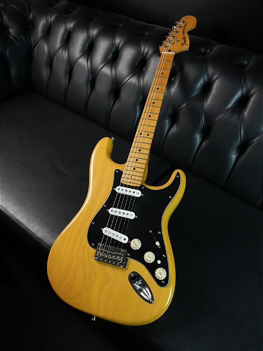 GUITARRA FENDER 70S STRATOCASTER NATURAL (usada)