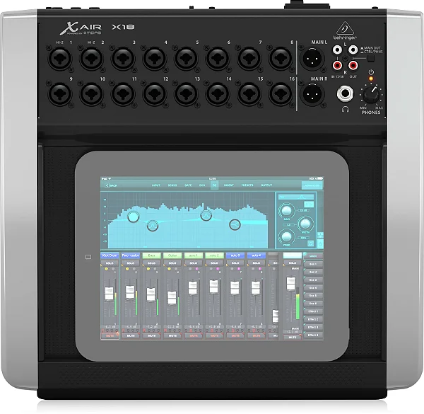 Mesa de Som Digital Behringer X AIR X18 18 Canais Wi-Fi USB