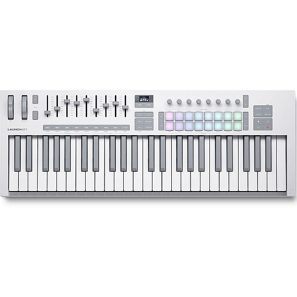 Controlador MIDI Novation Launchkey 49 MK4 White
