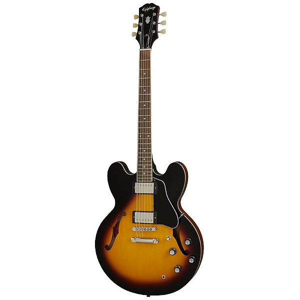 Guitarra Semi-Acústica Epiphone ES-335 Vintage Sunburst