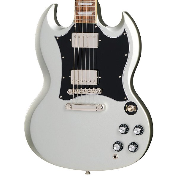 Guitarra Epiphone SG Standard Silver Mist com Bag