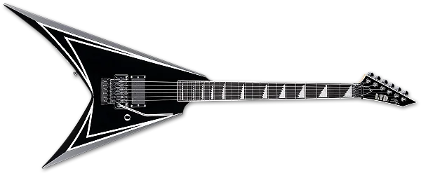 Guitarra ESP LTD Alexi Sawtooth 20th Anniversary Black/White