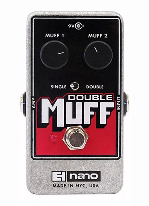 PEDAL ELECTRO HARMONIX EHX DOUBLE MUFF FUZZ PLUS OVERDRIVE