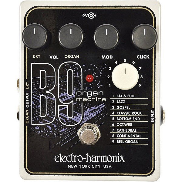 Pedal Electro Harmonix B9 Organ Machine Nyc Usa EHX