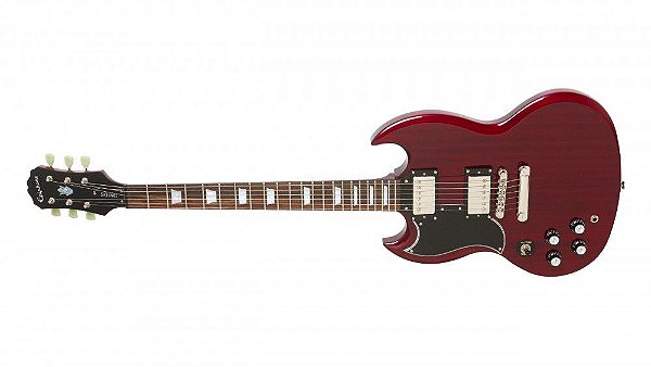 GUITARRA EPIPHONE SG G400 PRO LEFTY - CHERRY - CANHOTO