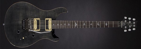 Guitarra Prs Cu4fl Se Floyd Rose Custom 24 - Grey Black