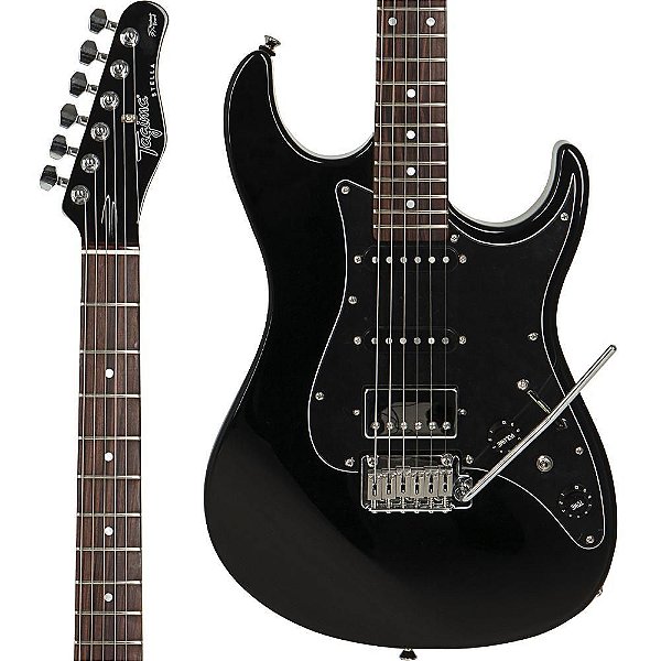 GUITARRA TAGIMA STELLA BK LF/BK - BLACK