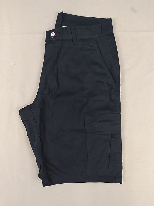 BERMUDA ESZE CARGO PRETA