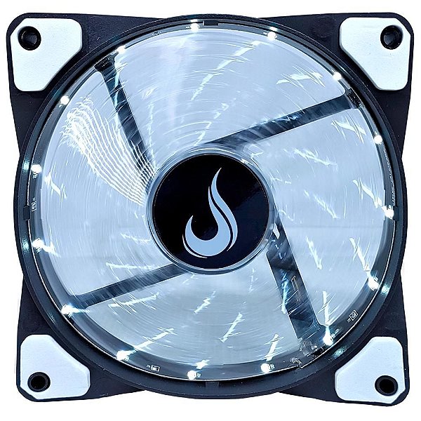 Cooler Fan Rise Mode Led Branco 120mm Rm-wn-01-bw