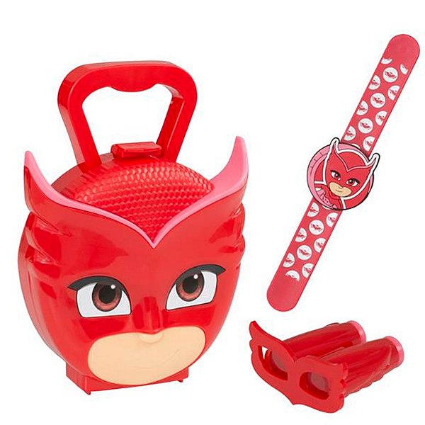 Maleta Pj Masks Corujita +3 anos Multikids BR1306