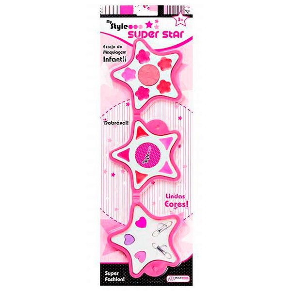 Estojo De Maquiagem Infantil My Style Multikids - Br126