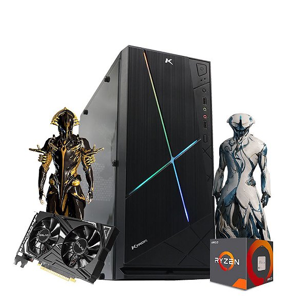 Pc Gamer Xtreme Amd R5 5600x 16gb ssd 480gb Gtx1650 4gb