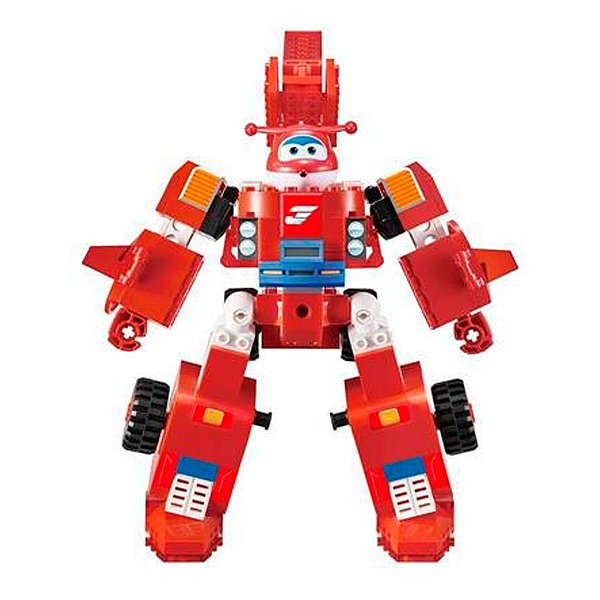 Cubic Super Wings 2 em 1 Jett 293 peças - Multikids BR1414