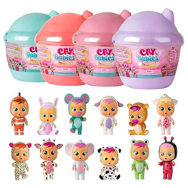 Boneca que Chora Mini Cry Babies Surprise BR1279 - Multikids