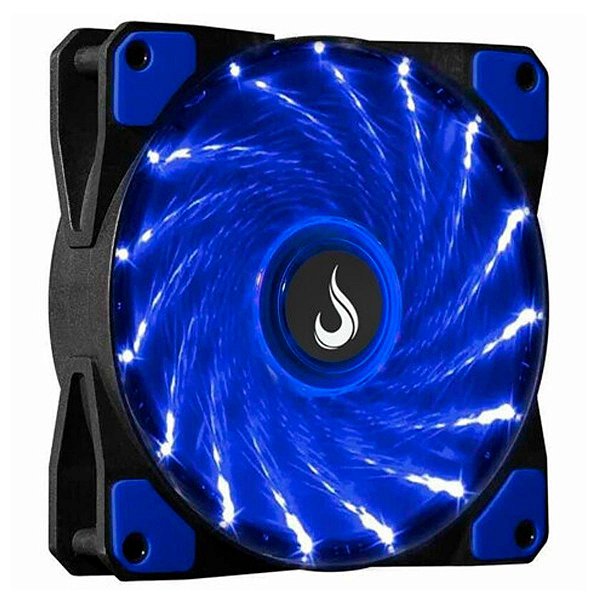 Cooler Fan Rise Mode Wind W1 120mm LED Azul - RM-WN-01-BB