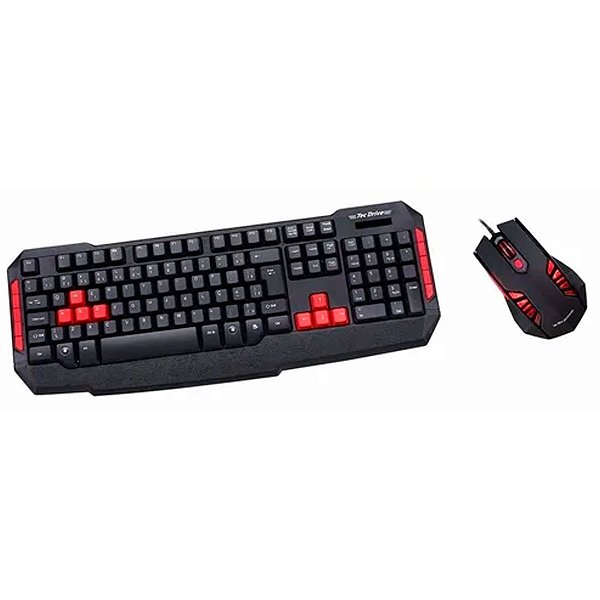 Kit Gamer Teclado e Mouse Tecdrive