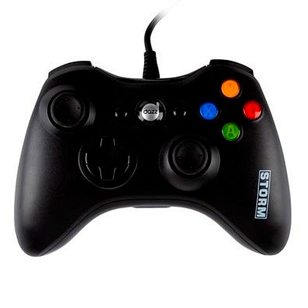 Controle Dazz Storm Dualshock Xbox 360/PC - 624518