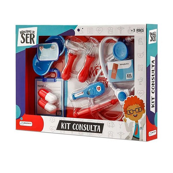 Brincando De Ser Médico Kit Consulta Multikids - BR959