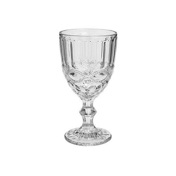 Jogo de Taças Vidro Transparente 300ml 06 Peças - SK20008