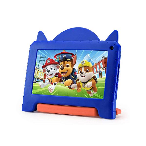 Tablet Patrulha Canina 32GB Android 11 Azul Multilaser NB376