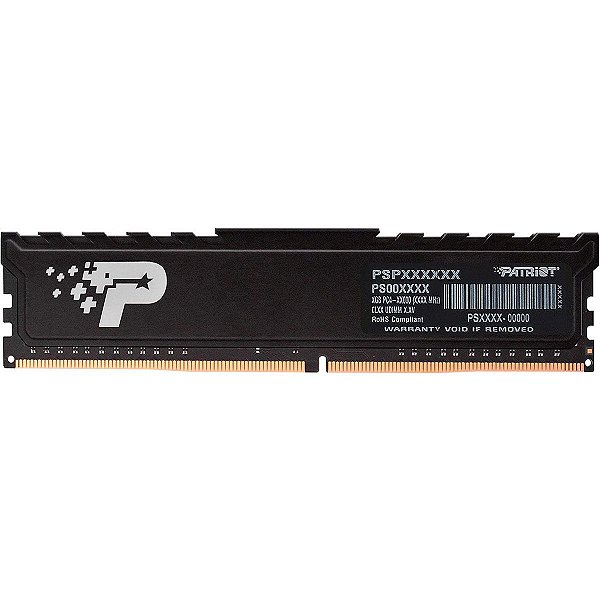 Memória 8Gb Patriot DDR4 3200Mhz Udimm Signature