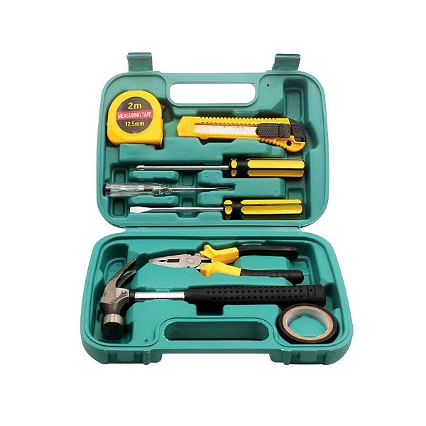 Kit Jogo de Ferramentas 9 Peças Ultilidade Gerais - 04049