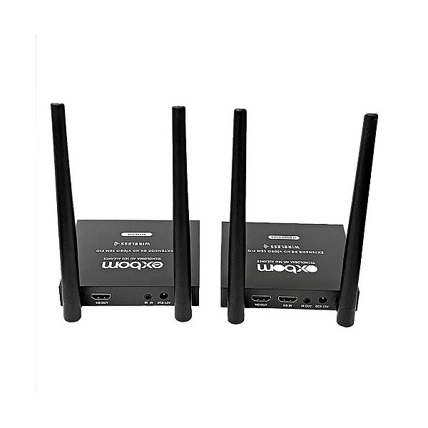 Receptor Transmissor Hdmi Sem Fio Wireless Full Hd 1080 Wifi