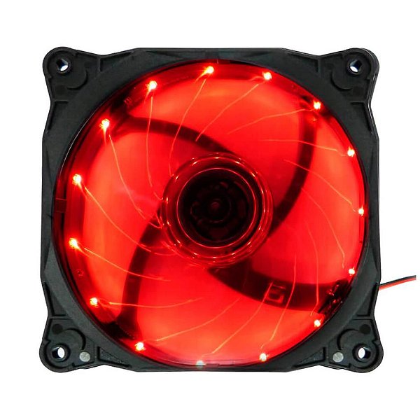 Fan Gamer G-fire com led Vermelho 120mm ew2252egex