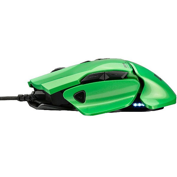 Mouse Gamer Multilaser Warrior 8200dpi 8 botões led colorido - mo247