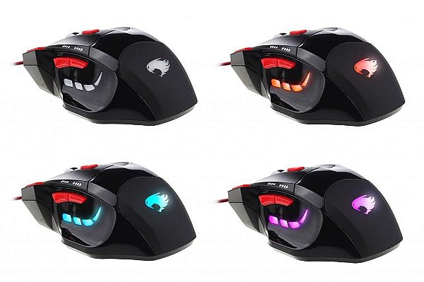 Mouse Gamer g-fire 2800dpi usb preto mog015eglb