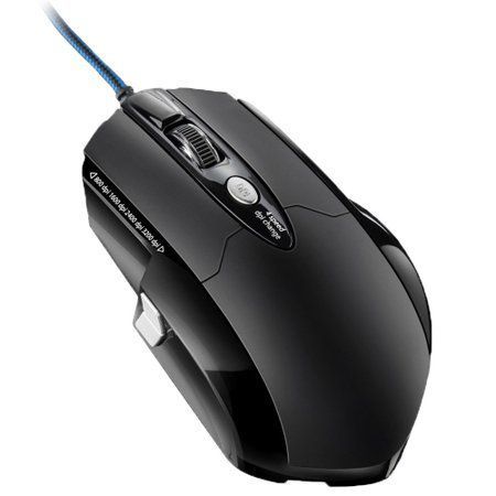 Mouse Gamer pro laser 8 botoes 3200 dpi preto usb - mo191
