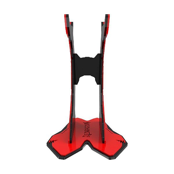Suporte de headset redragon holder preto e Vermelho - hh1001
