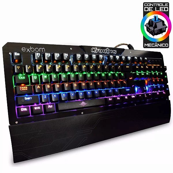 Teclado Gamer Mecanico Switch Blue Bk-GX1
