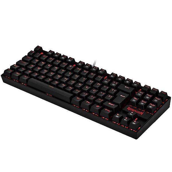 Teclado Gamer Redragon kumara mecanico rgb switch brown - k552rgb-1