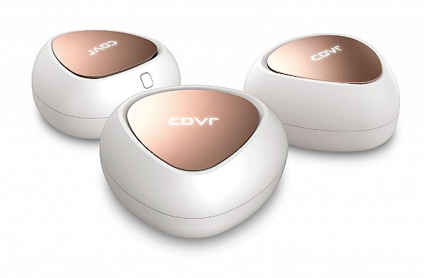 Roteador Wi-Fi D-Link Covr Rede Mesh AC1200 COVR-C1203 Branco