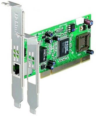 Placa de rede D-Link  GigaExpress 10/100/1000Mb DGE-528T