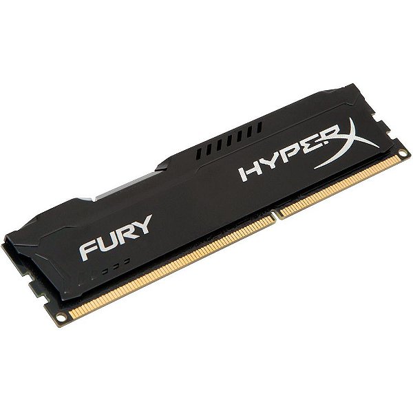 Memória Gamer HyperX FURY 4GB 1866Mhz DDR3 CL10 black-HX318C10FB/4